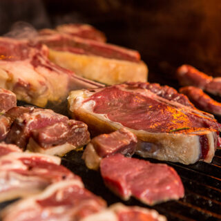 Dry Aged Beef Steak vom Grill