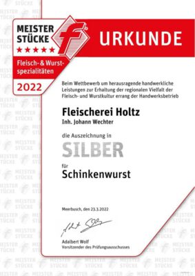 Silbermedaille2022_Schinkenwurst